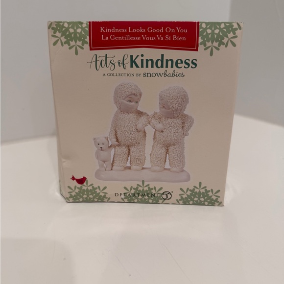 Department 56 Snowbabies “Kindness Looks Good On You” Figurine w/ Box - Picture 3 of 7